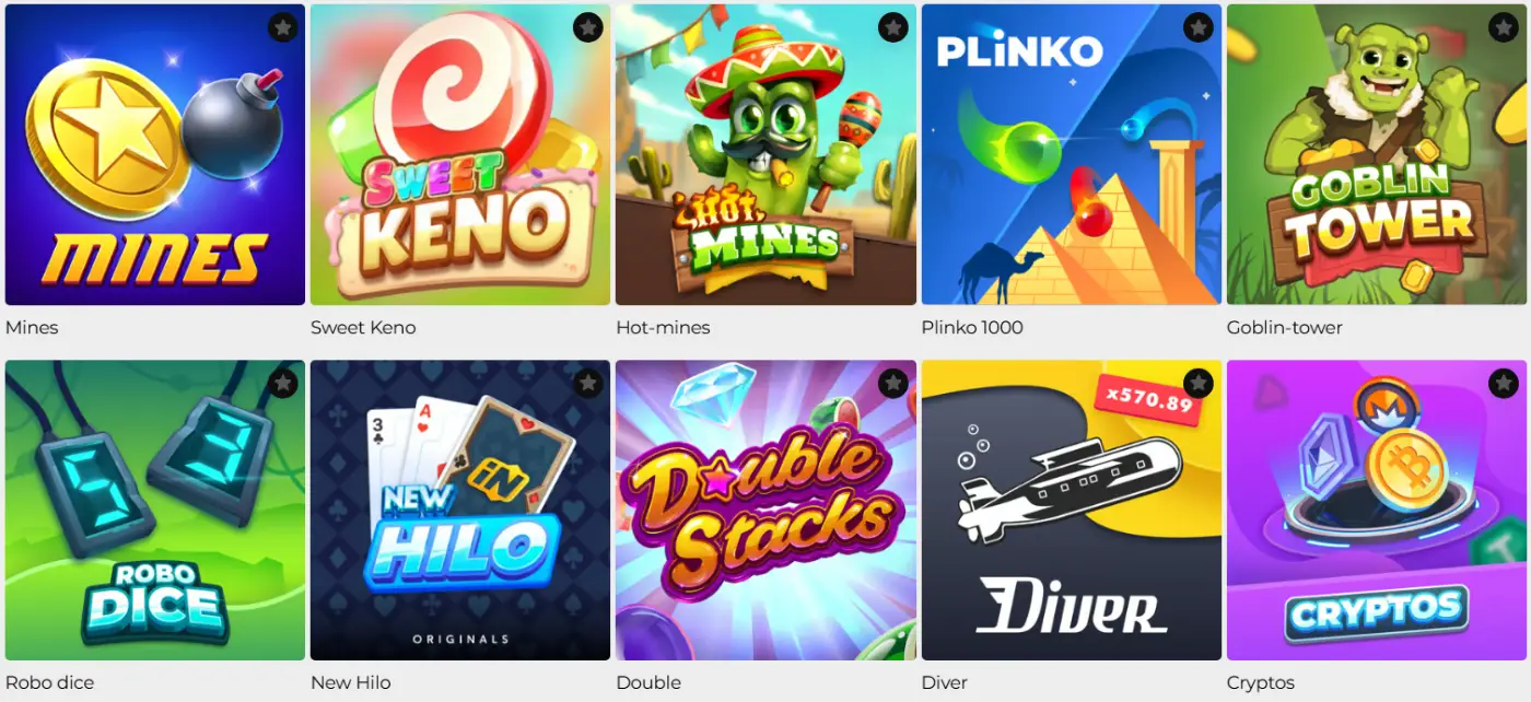 Lord of Spins Casino Crash games
